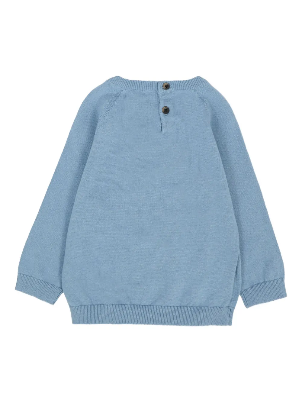 Mayoral Katoenen trui met knoopsluiting Blauw