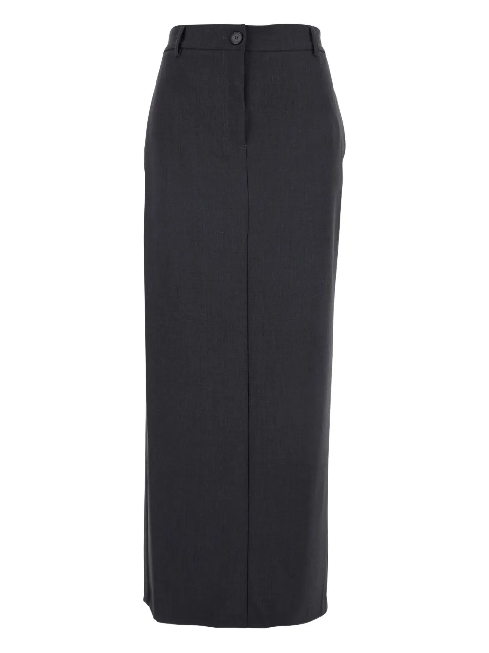 TWINSET Maxi-kokerrok met elastische taille Grijs