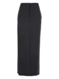 TWINSET elastic-waist maxi pencil skirt - Grey