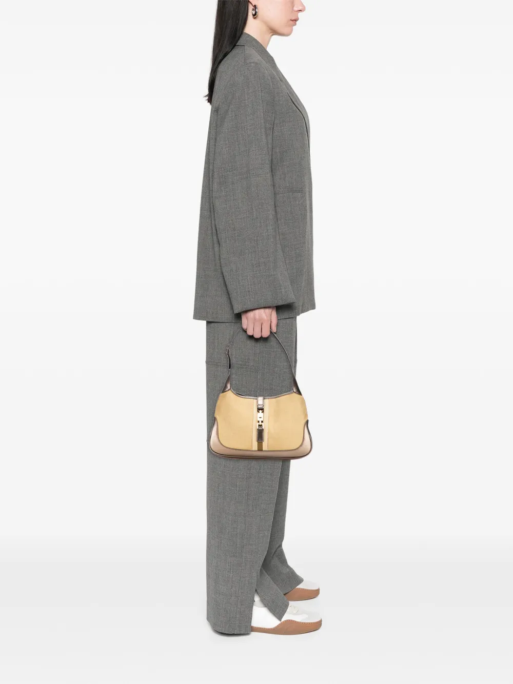 Gucci Pre-Owned 2000-2015 Canvas Web Jackie shoulder bag | Pre-Owned | Image 2