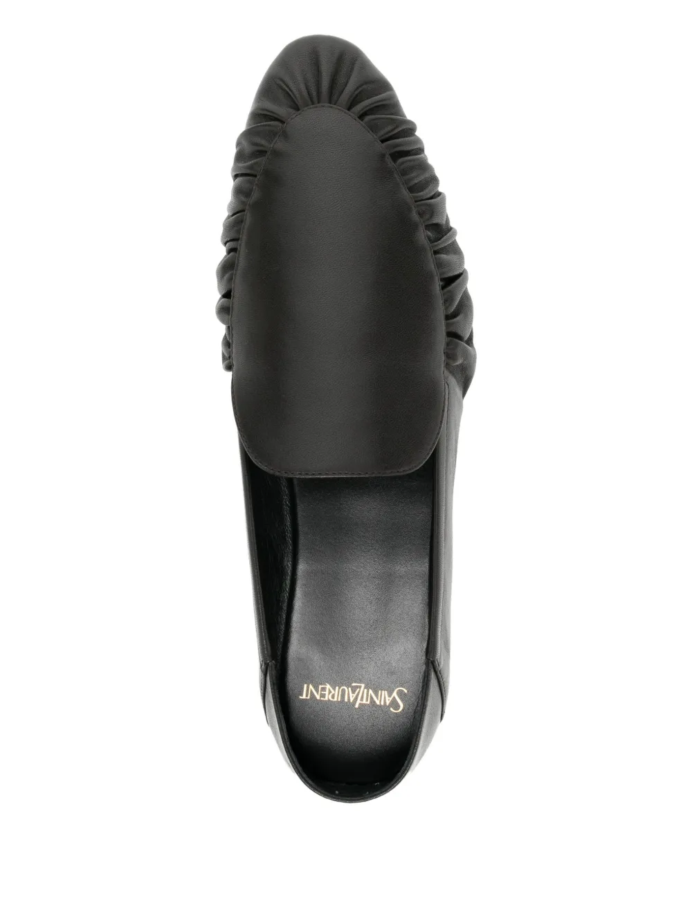 Saint Laurent Alain flats Brown
