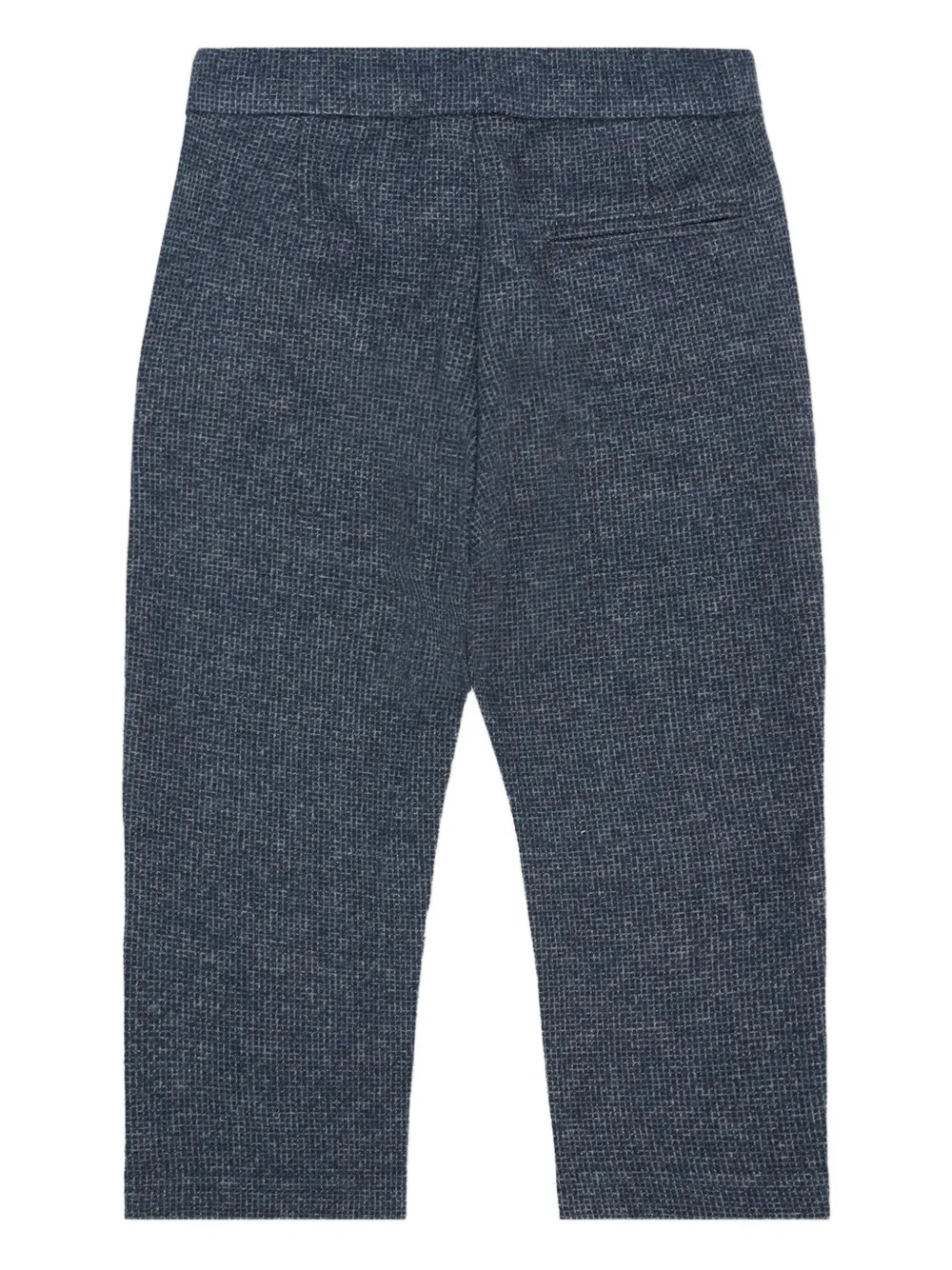 Mayoral textured cotton trousers BLUE
