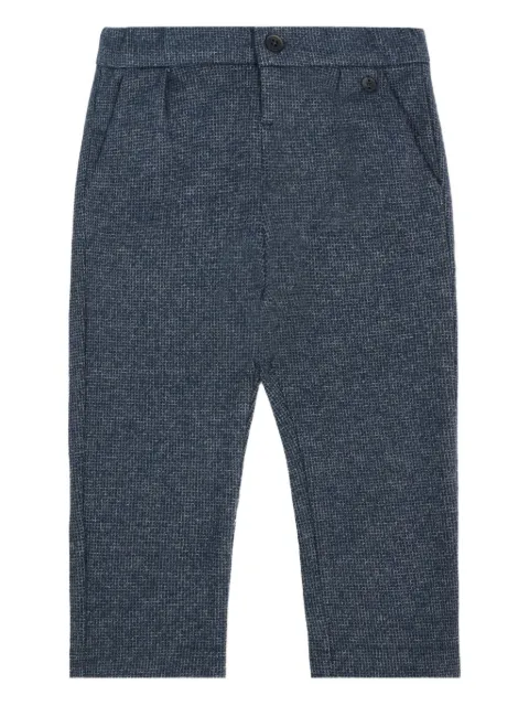 Mayoral textured cotton trousers