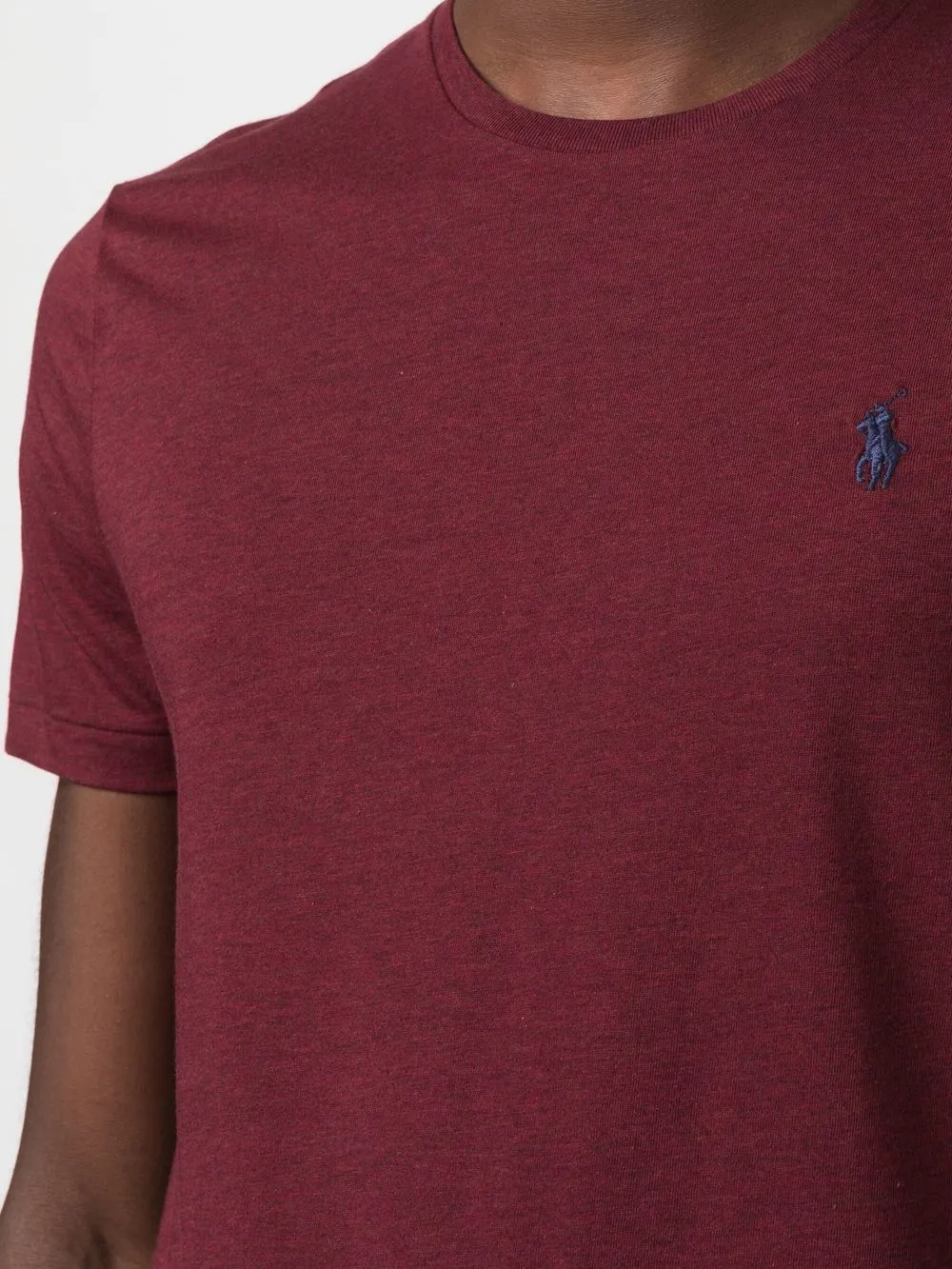 Polo Ralph Lauren T-shirt met borduurwerk Rood