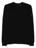 RRD panelled crew-neck sweater - Black