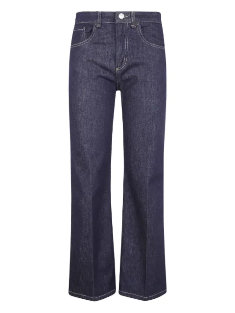 Seventy buttoned straight-leg jeans