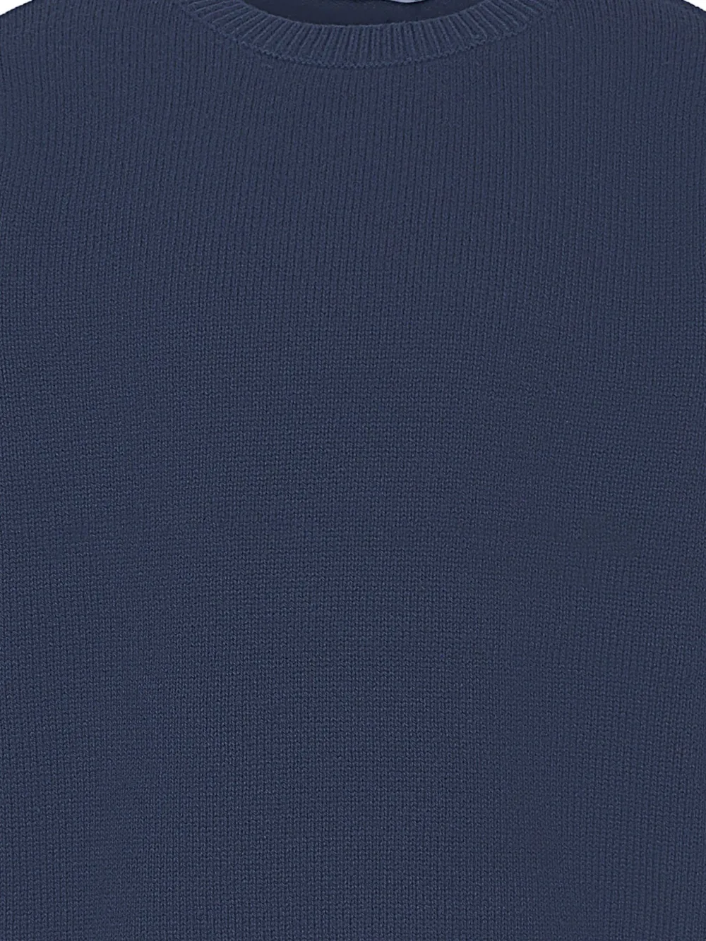 Mayoral round-neck cotton sweater Blauw