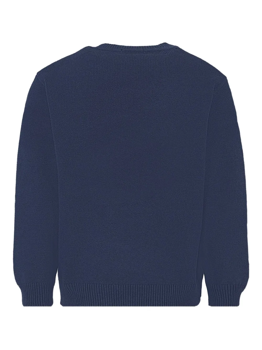 Mayoral round-neck cotton sweater Blauw