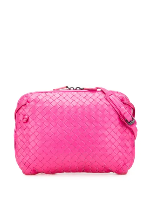 Bottega Veneta Pre-Owned 2012-2025 Medium Nappa Intrecciato Nodini crossbody bag