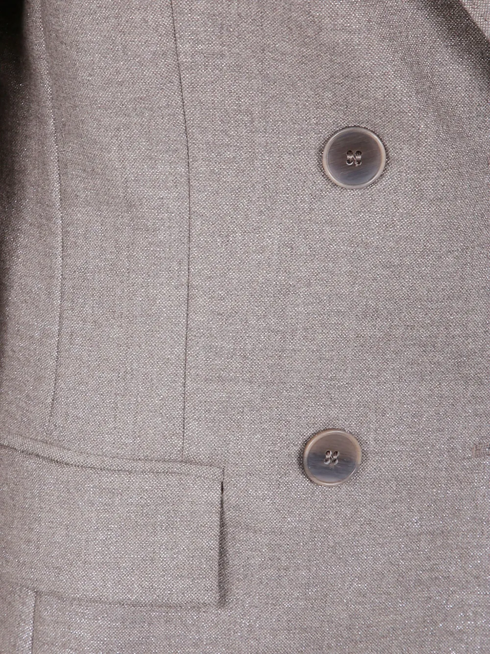 Seventy Double-breasted Blazer In Neutral