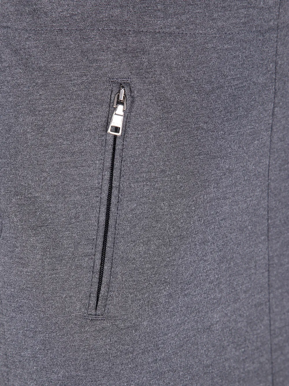 Seventy Straight rok met ritszakken Grijs