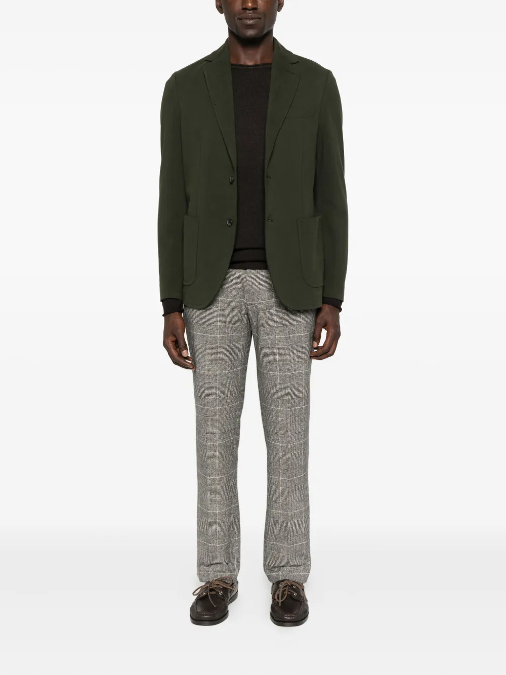 Daniele Fiesoli round-neck wool sweater - Bruin