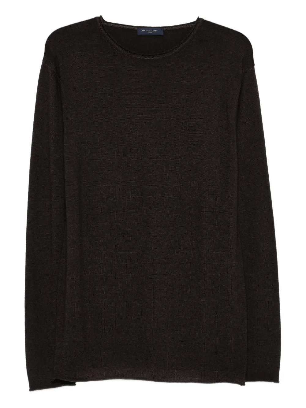 Daniele Fiesoli round-neck wool sweater | Brown | Image 1