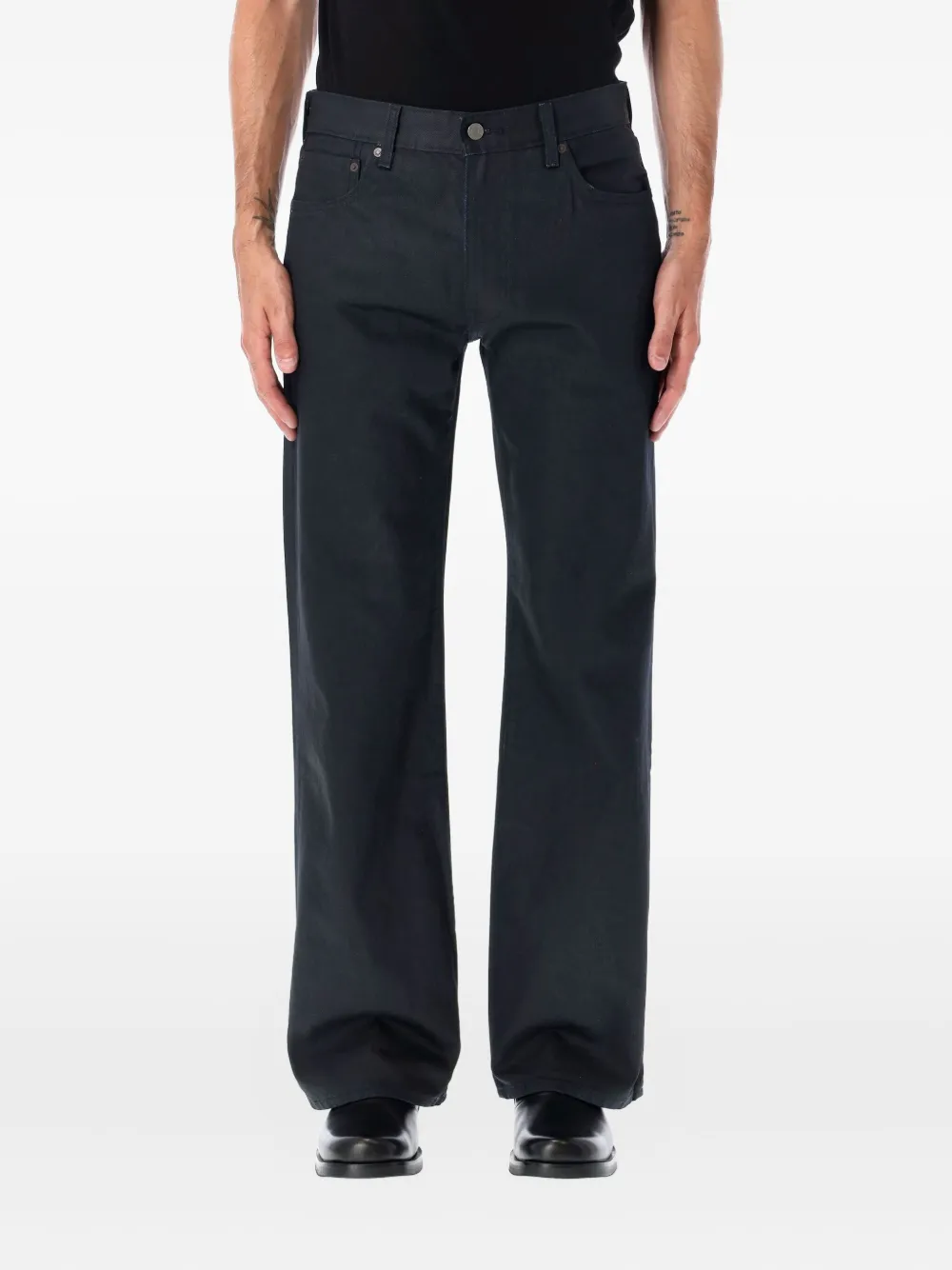 Levi's 567 straight-leg jeans | Black | Image 1