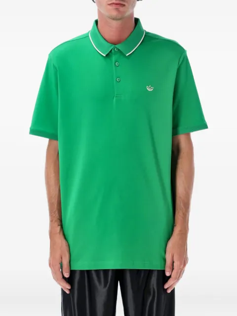 adidas Twistknit Trefoil polo shirt