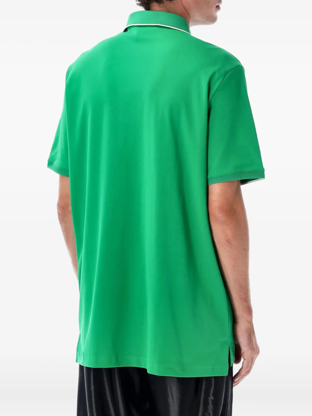 Adidas Twistknit Trefoil polo shirt - Groen