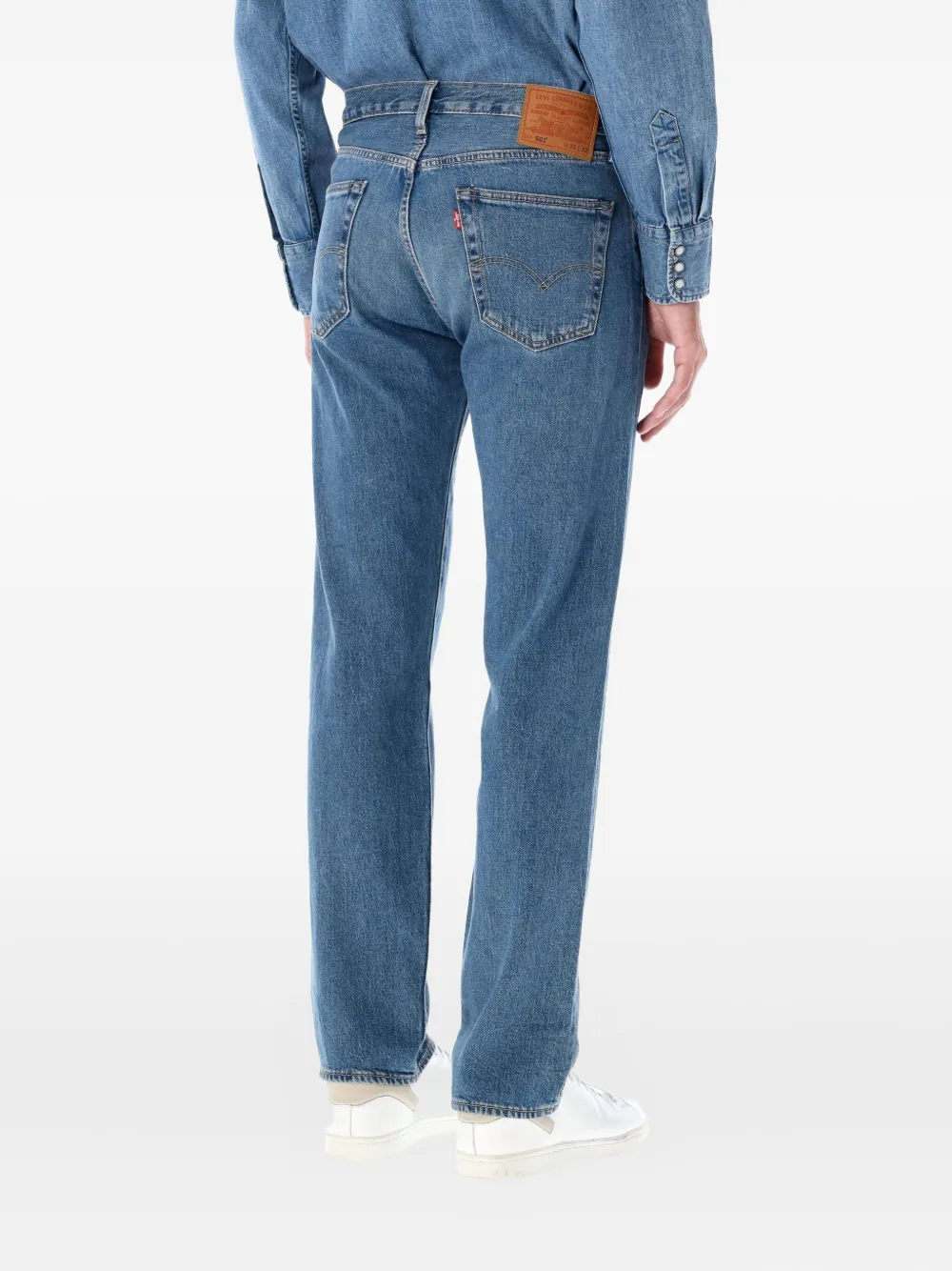 Levi's 501 straight-leg jeans - Blauw
