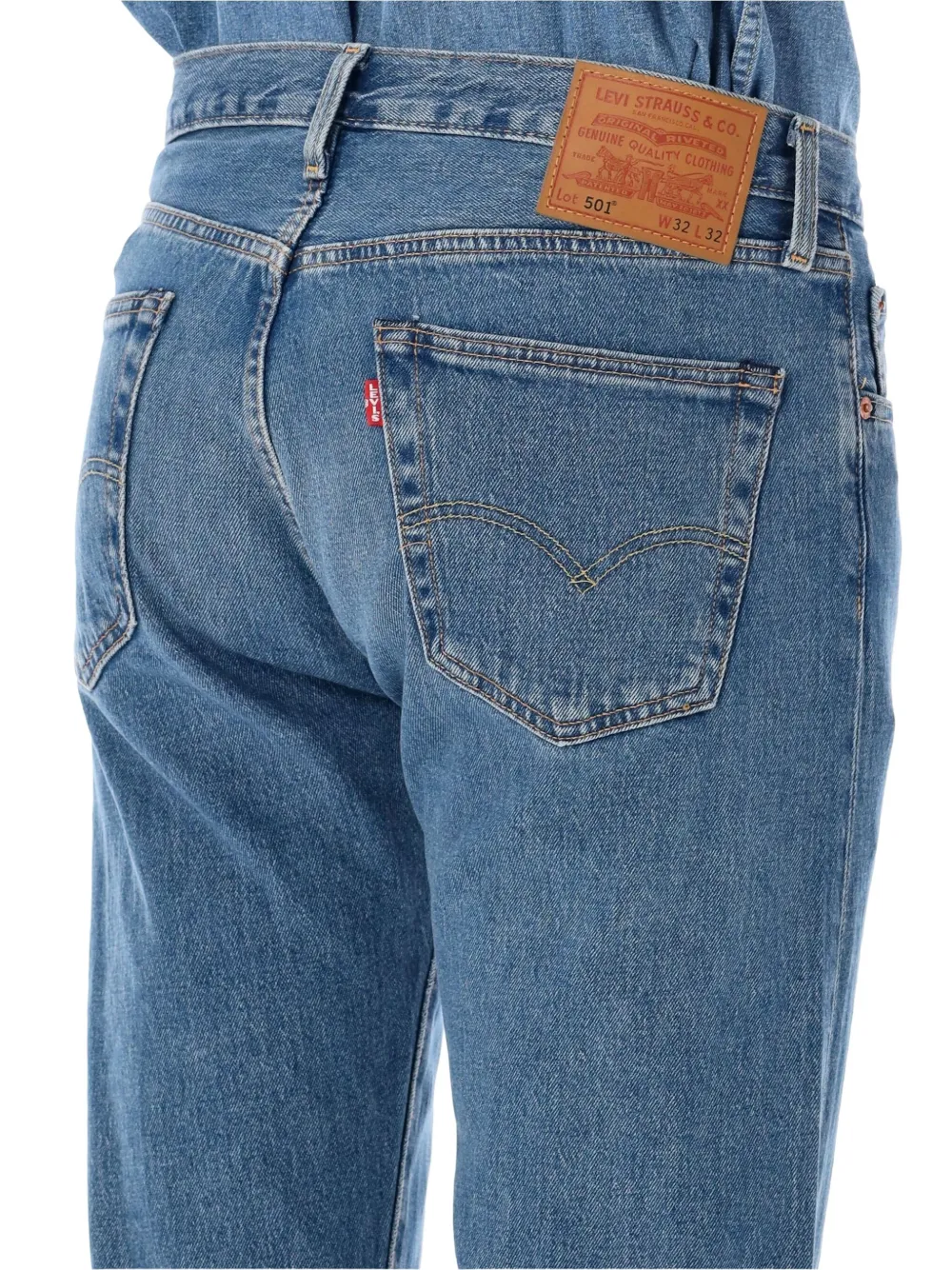 Levi's Straight jeans Blauw