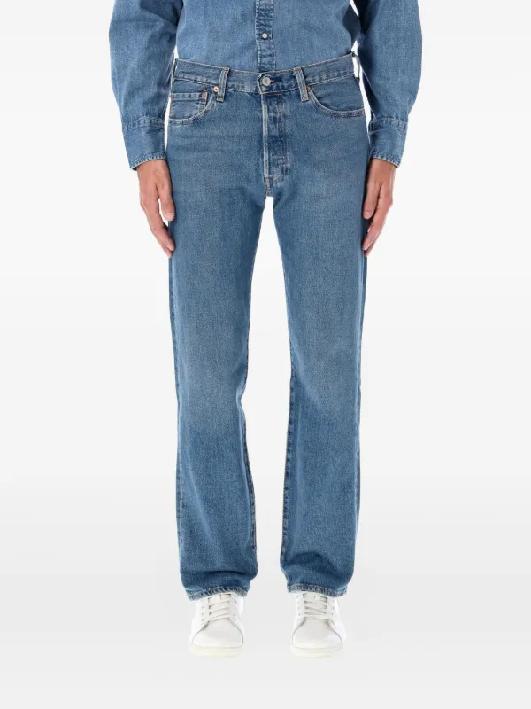 Levi's 501 ストレートジーンズ | ブルー | FARFETCH JP