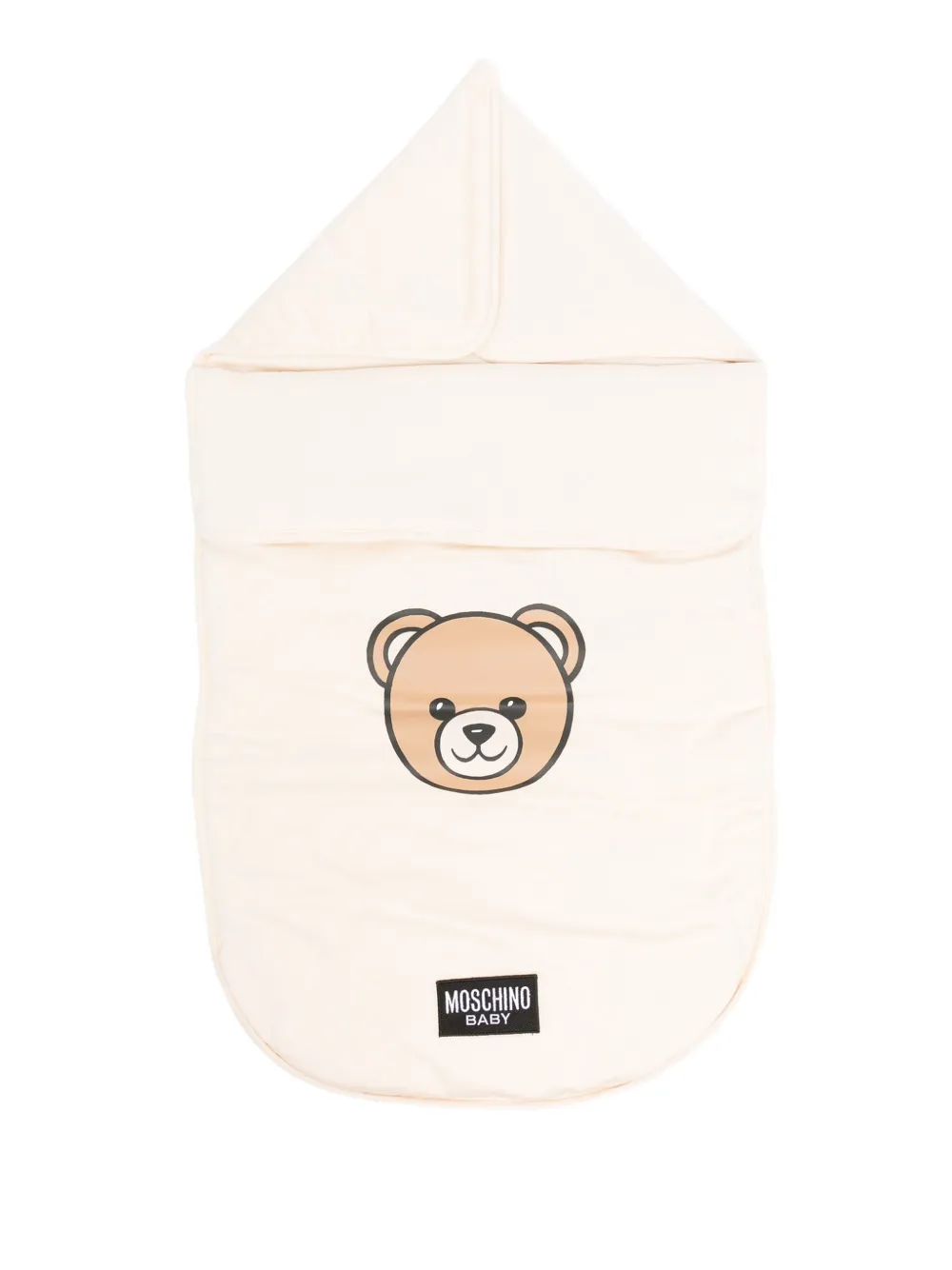 Moschino Kids teddy-print sleep bag - ニュートラル Moschino Kids teddy-print sleep bag - ニュートラル