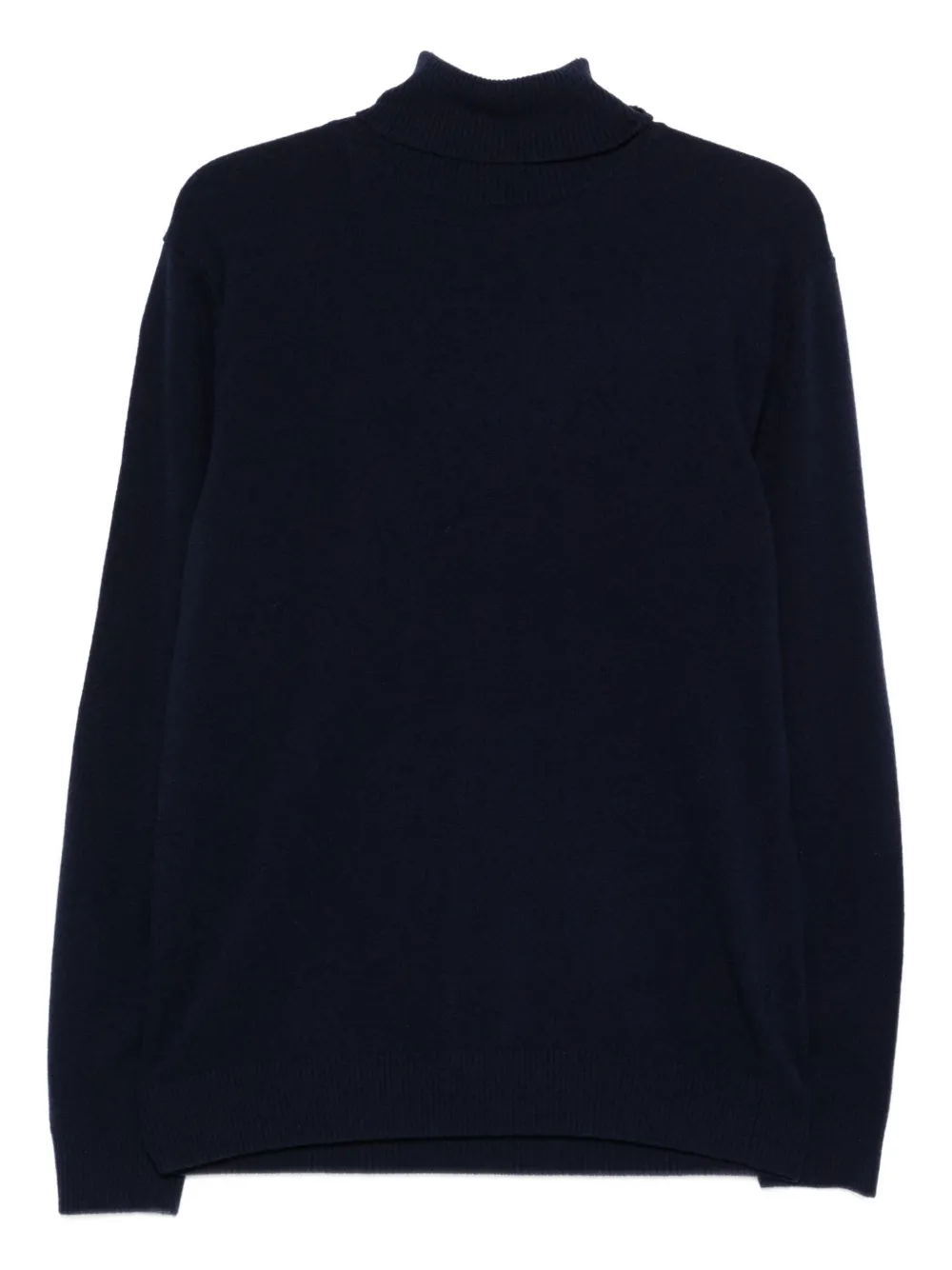 Daniele Fiesoli Turtleneck Wool-blend Sweater In Blue