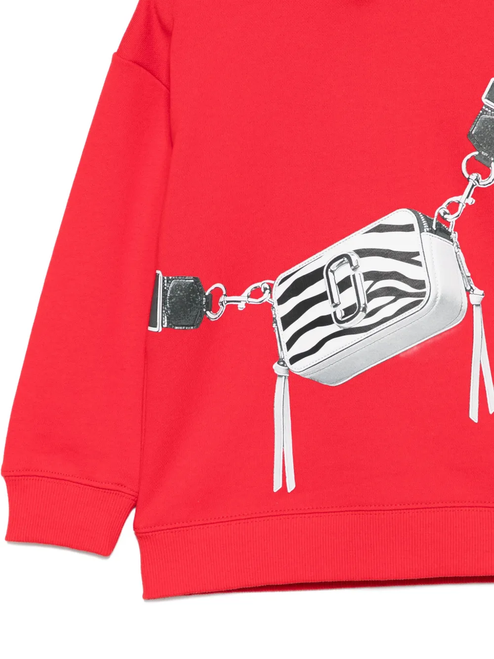 Marc Jacobs Kids Hoodie met print Rood