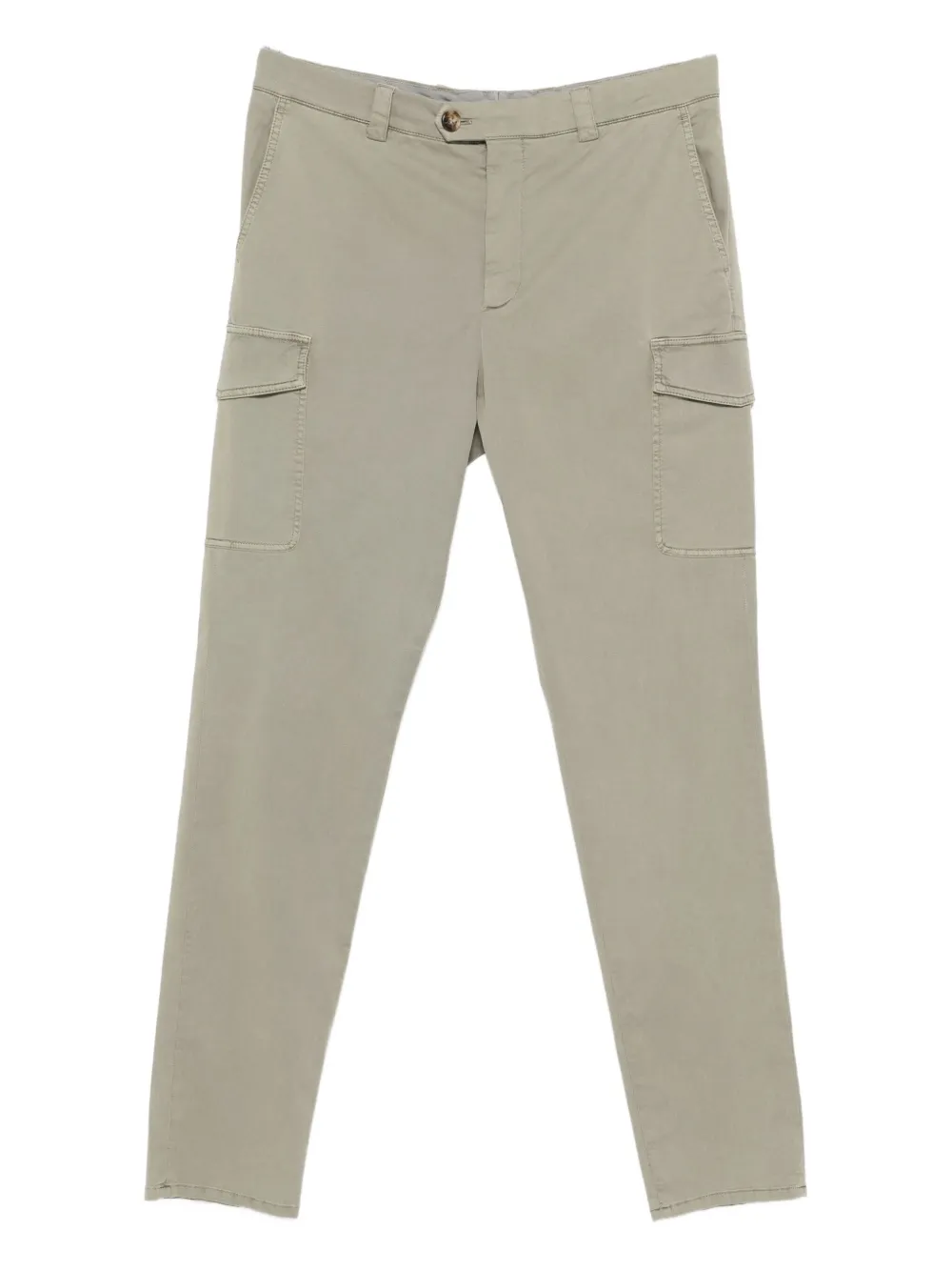 Brunello Cucinelli Cargo-pocket Trousers In Gray