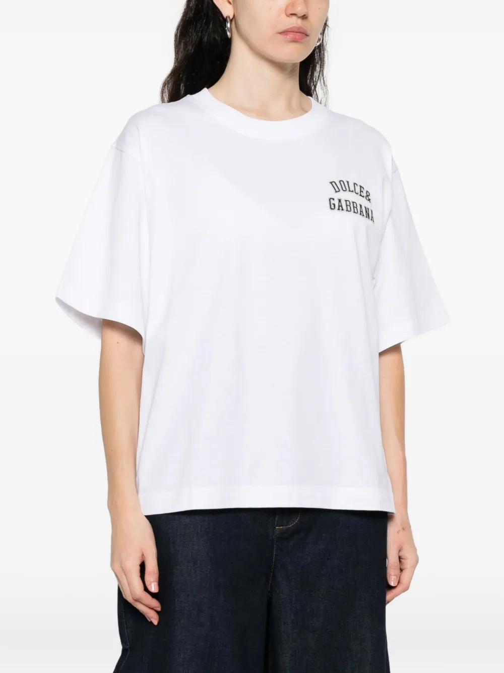 Dolce & Gabbana logo T-shirt Wit