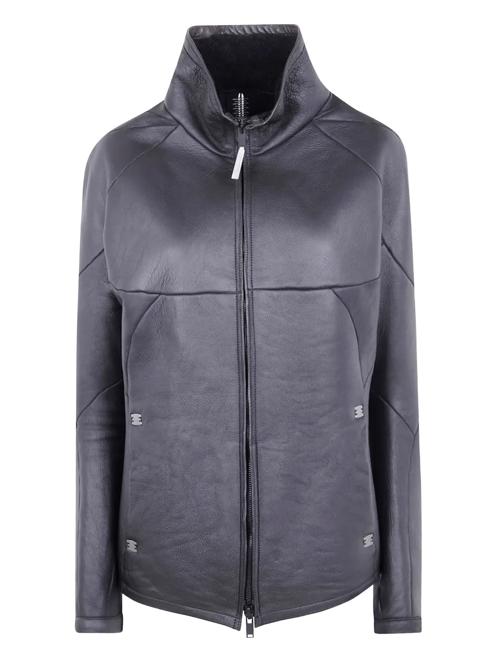 Isaac Sellam Experience zip-front leather jacket | Black | Image 1