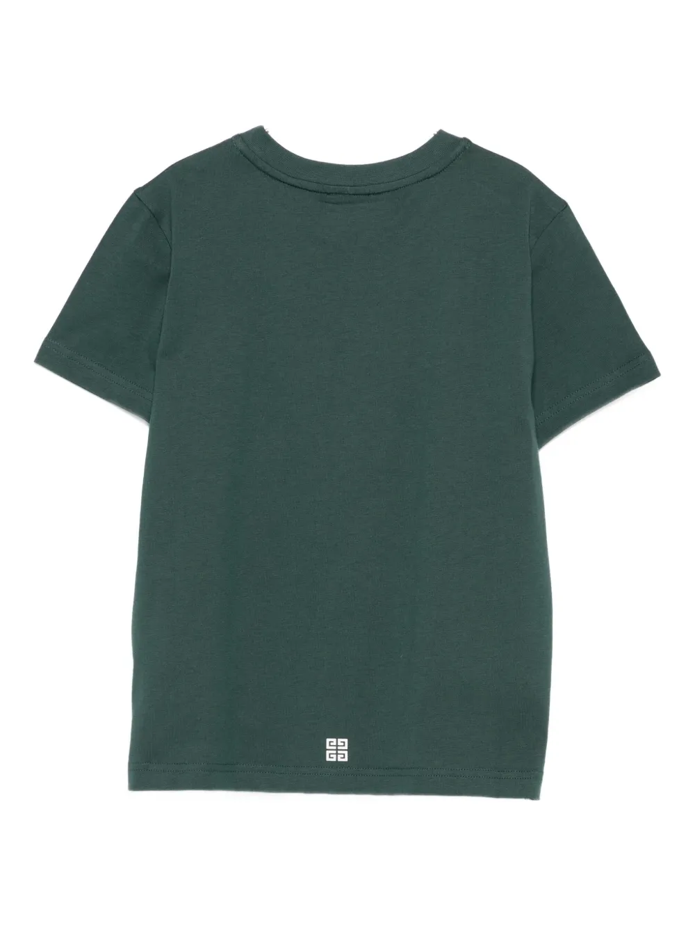 Givenchy Logo-print Cotton T-shirt In Green