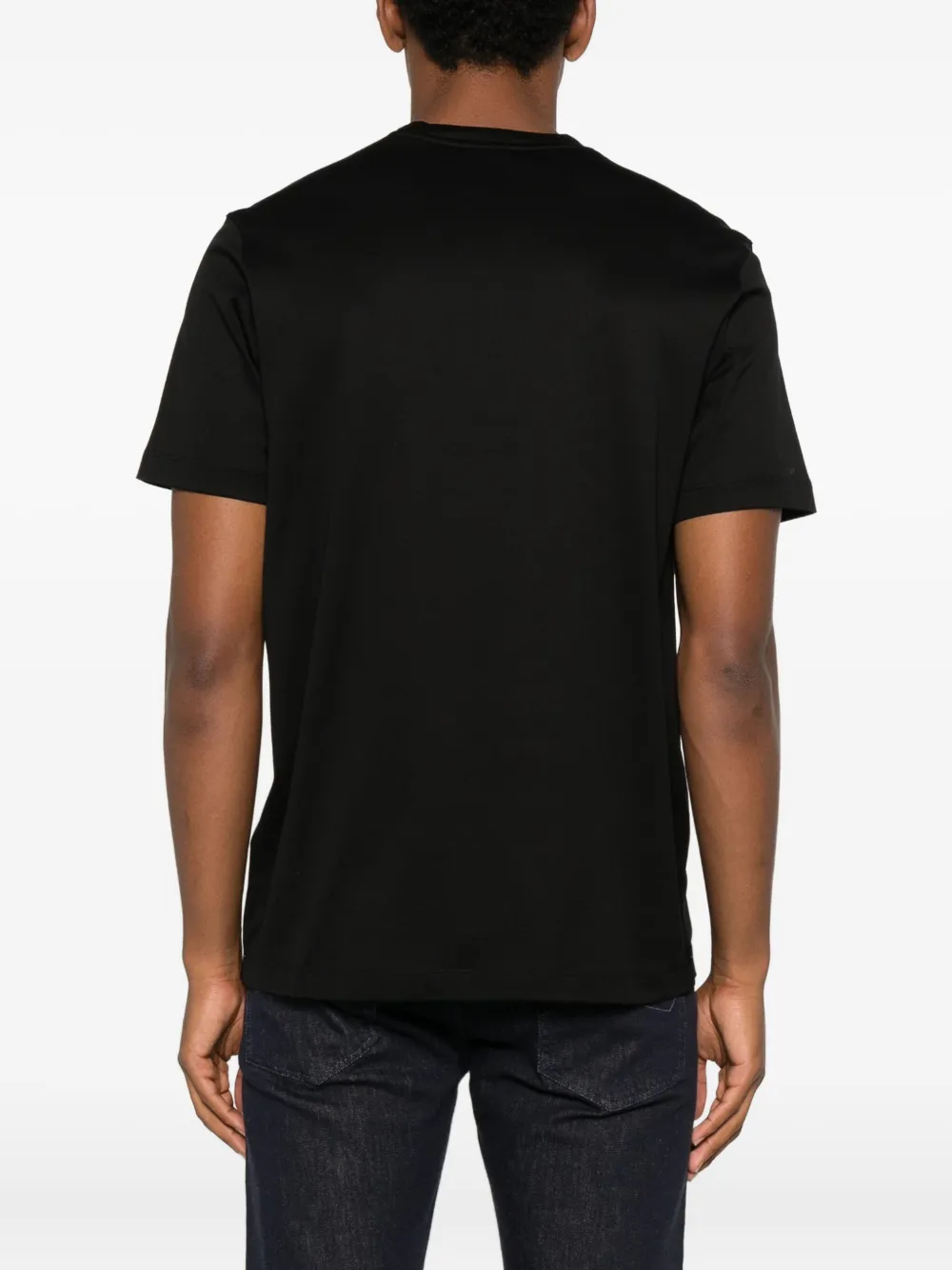Paul & Shark Embroidered Logo T-shirt In Black