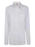 Nº21 embellished-collar shirt - White