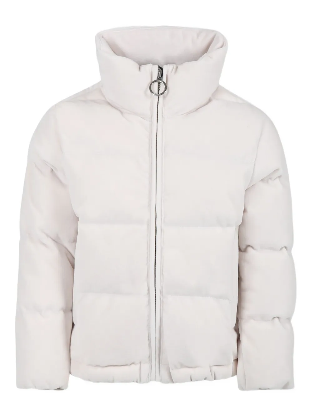 Colmar Kids quilted velour jacket Beige