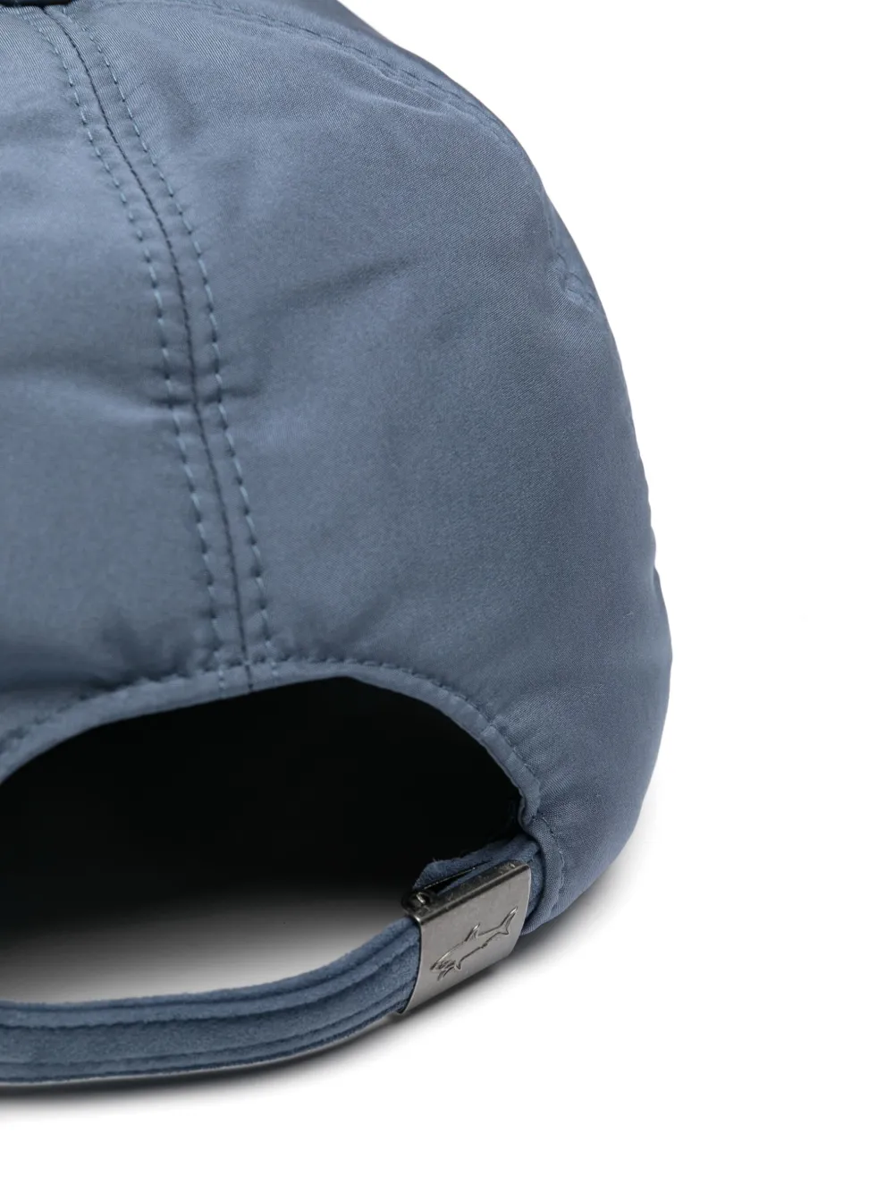 Paul & Shark Typhoon honkbalpet met logoplakkaat Blauw