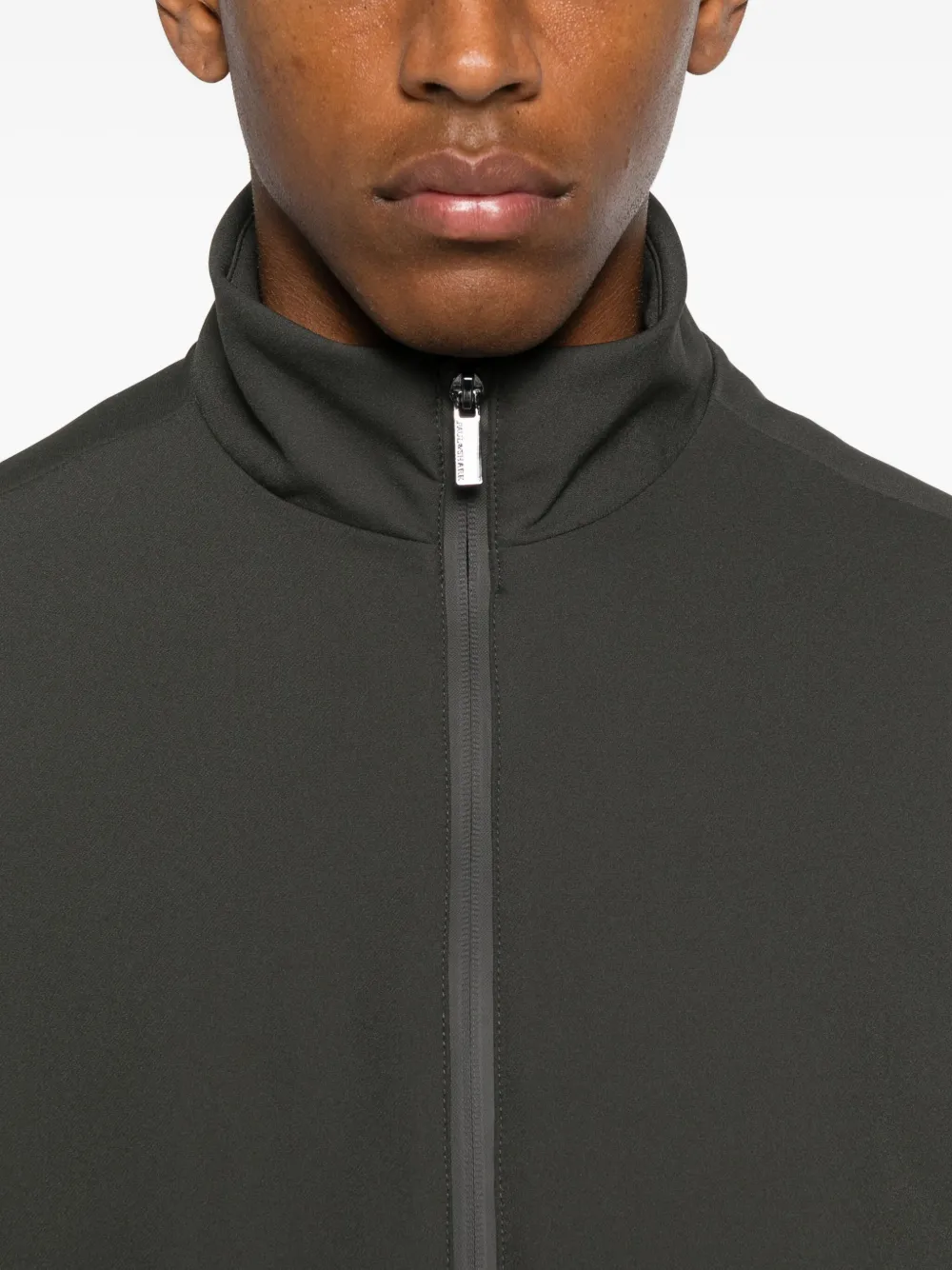 Paul & Shark Zip-front Pocket Jacket In Black