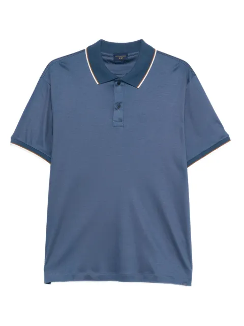 Paul & Shark playera tipo polo con ribetes en contraste