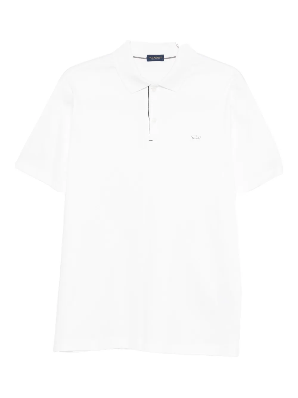 Paul & Shark Short-sleeve Polo Shirt In White