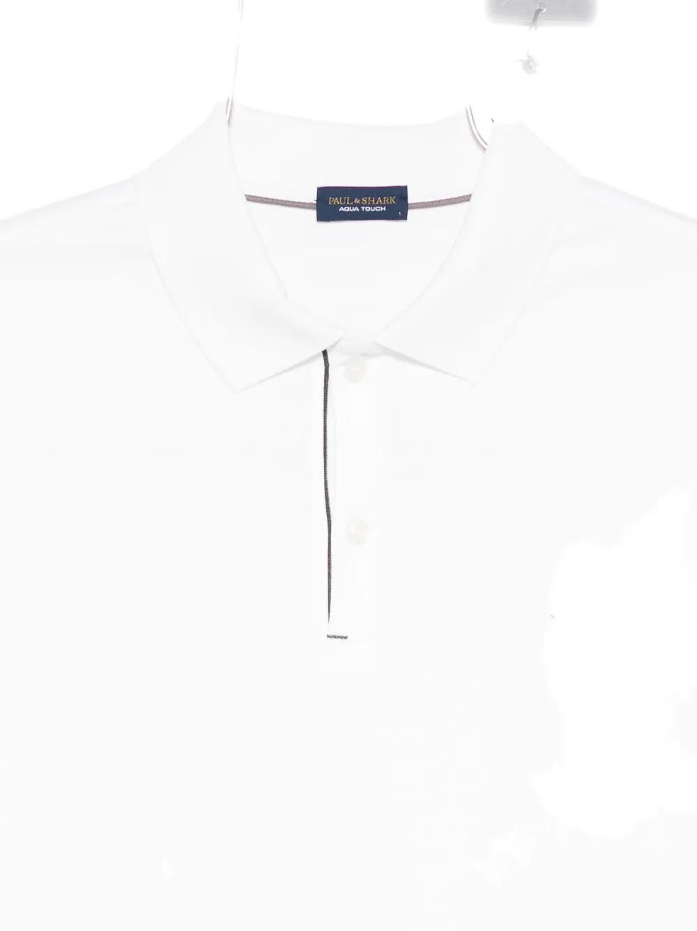 Paul & Shark Short-sleeve Polo Shirt In White