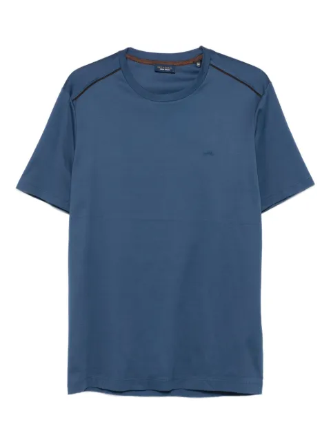Paul & Shark embroidered-wave crew-neck T-shirt