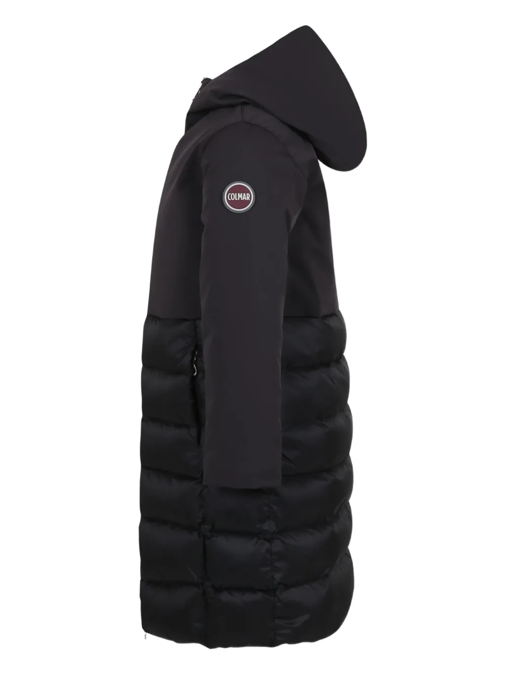 Colmar Kids hooded quilted jacket Zwart