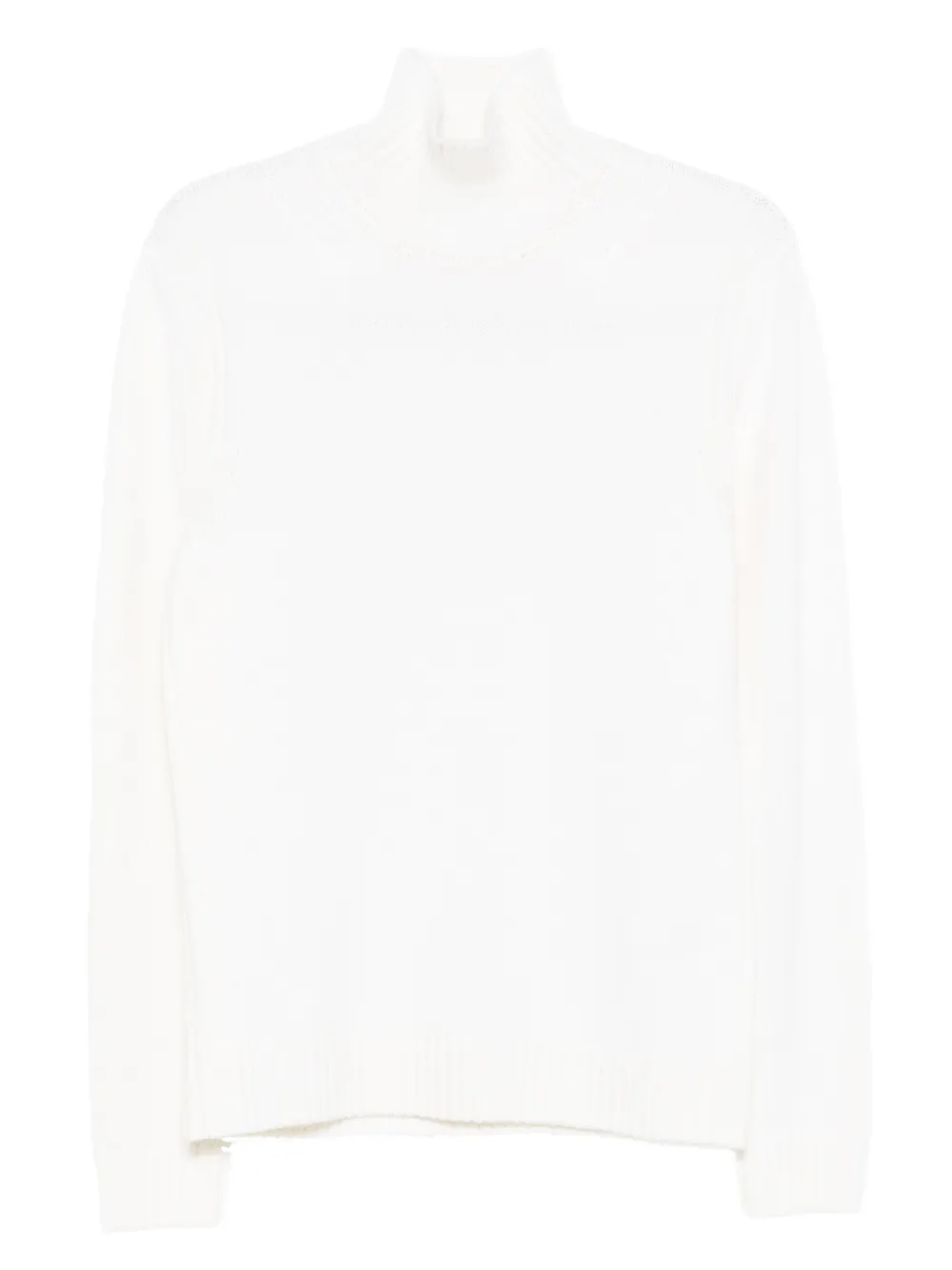 DONDUP turtleneck wool sweater | White | Image 1