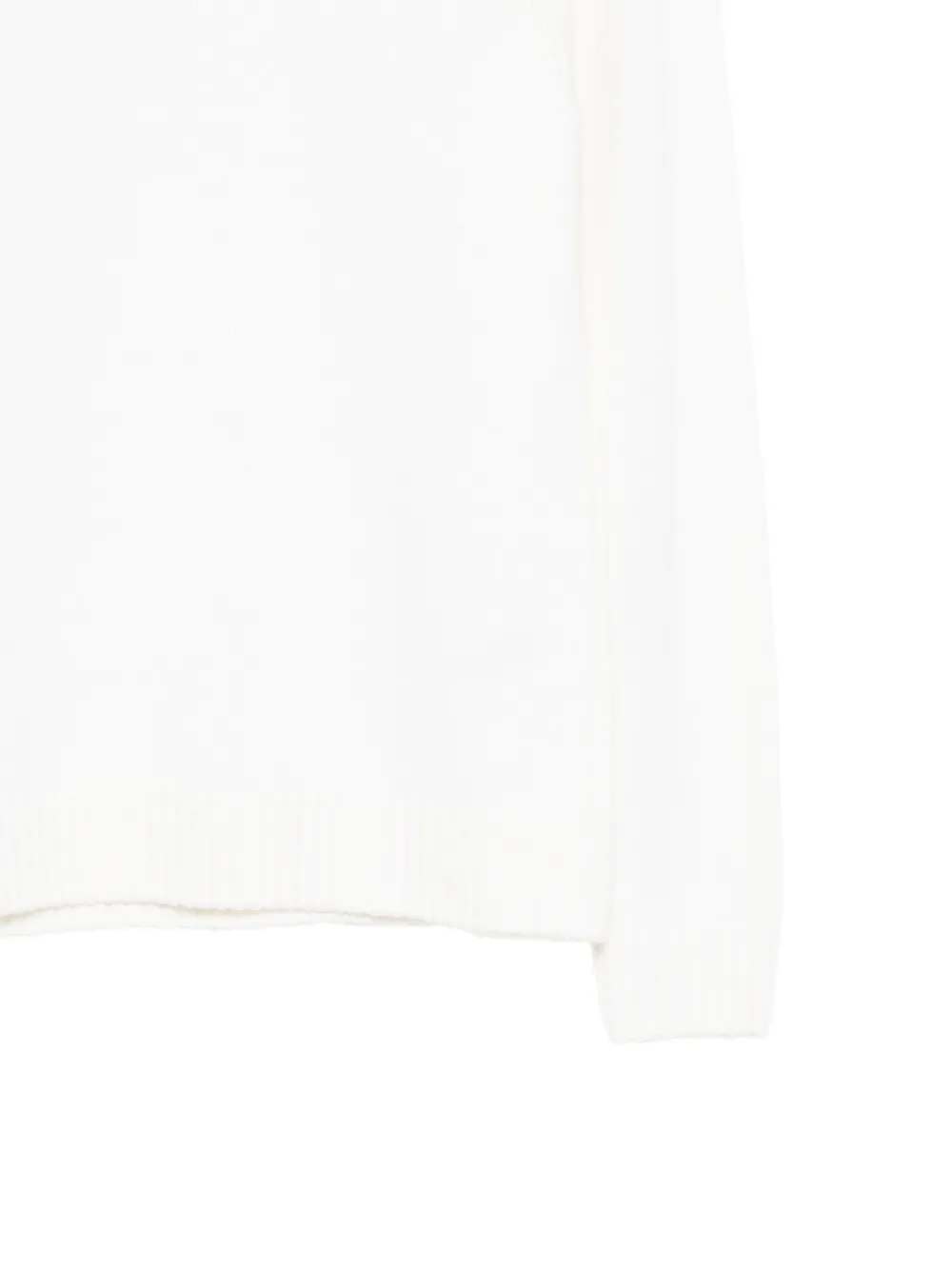  Dondup Turtleneck Wool Sweater - White 