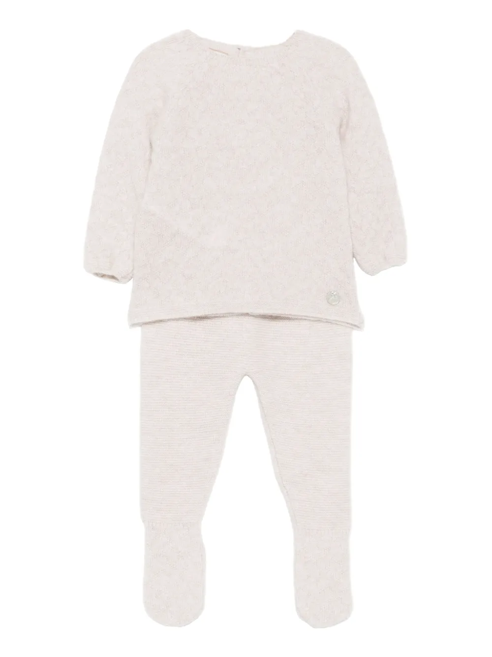 Paz Rodriguez Gebreide broek en vest Bruin