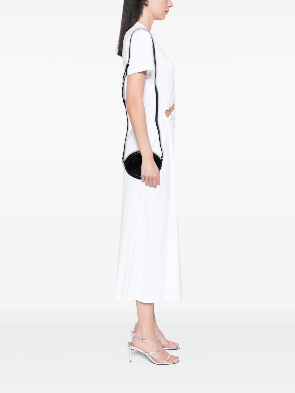 Céline Pre-Owned 2021 Small Calfskin Cuir Triomphe Oval crossbody bag | Pre-Owned | Image 2