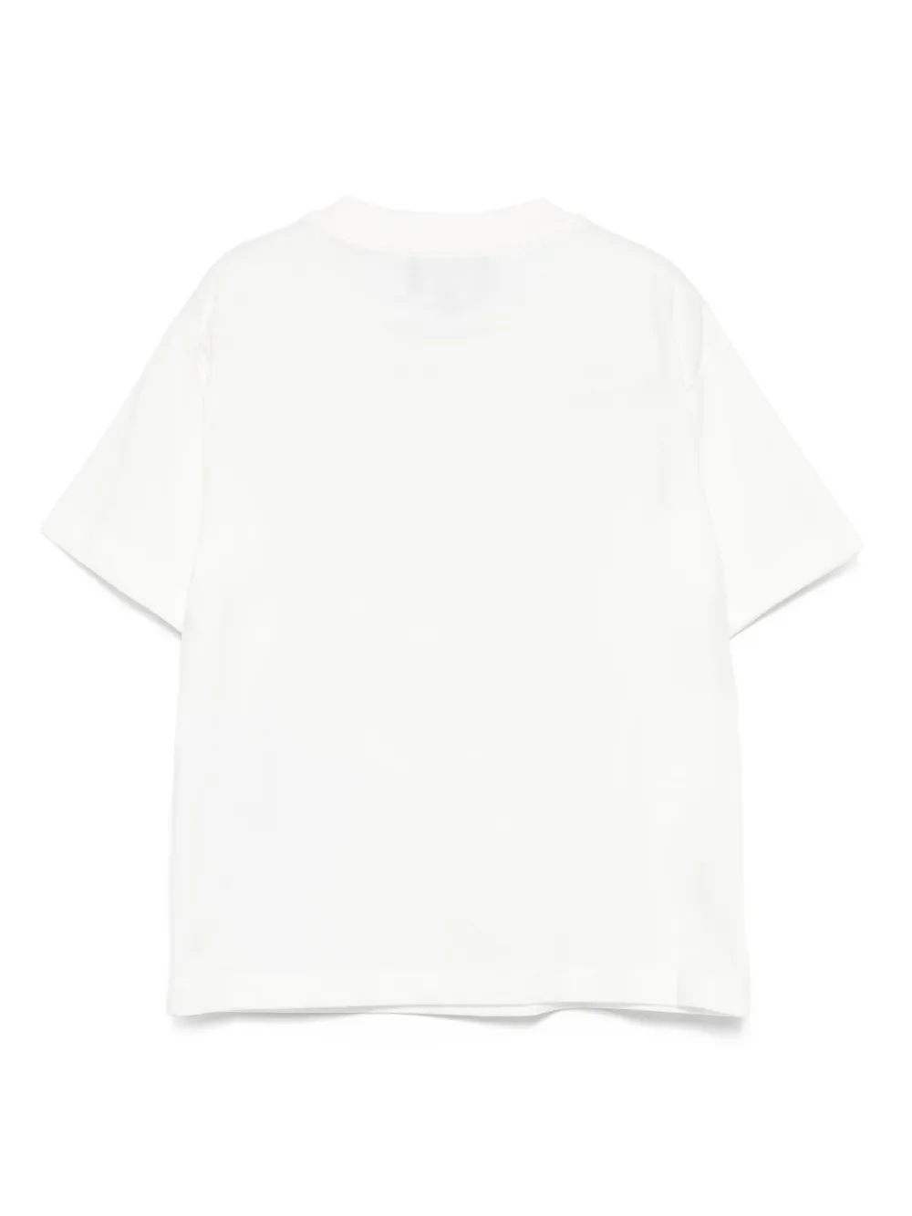 Emporio Armani Kids T-shirt met logo-reliëf Wit