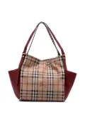 Burberry Pre-Owned 2000-2017 Haymarket Check Coated Canvas Canterbury tote bag - Brown
