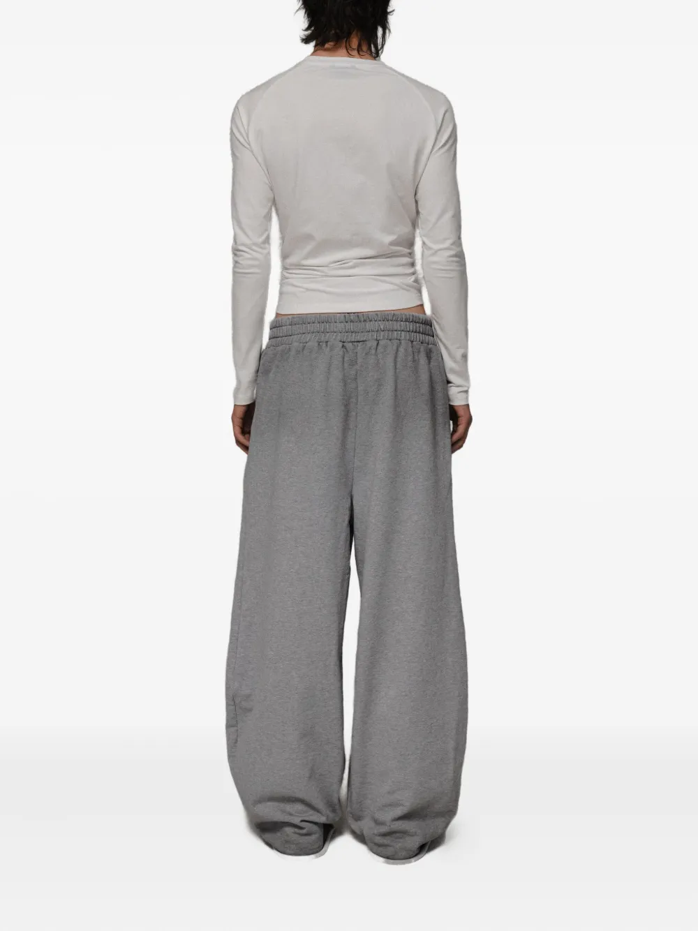 Protémoa pleated gradient sweatpants Grijs