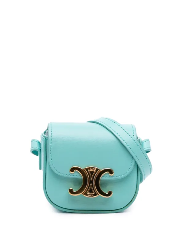 Celine Pre-Owned 2021 トリオンフ レザー AirPods ケース