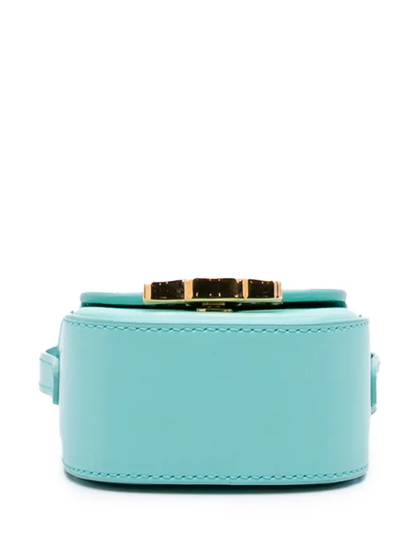 Celine Pre-Owned 2021 トリオンフ レザー AirPods ケース ストラップ