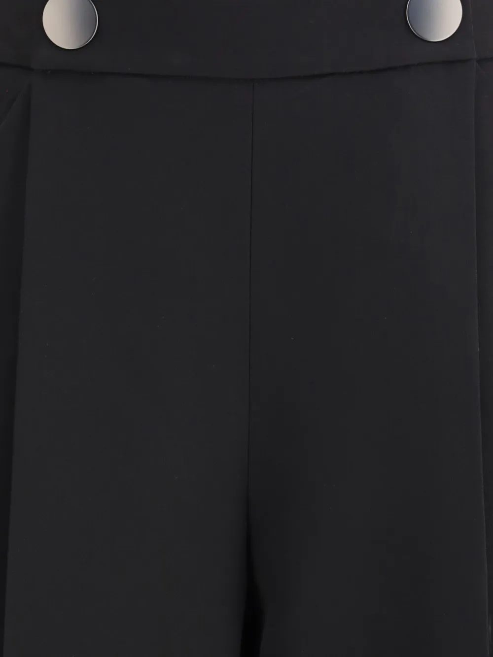 Giorgio Armani button-fastening trousers Zwart